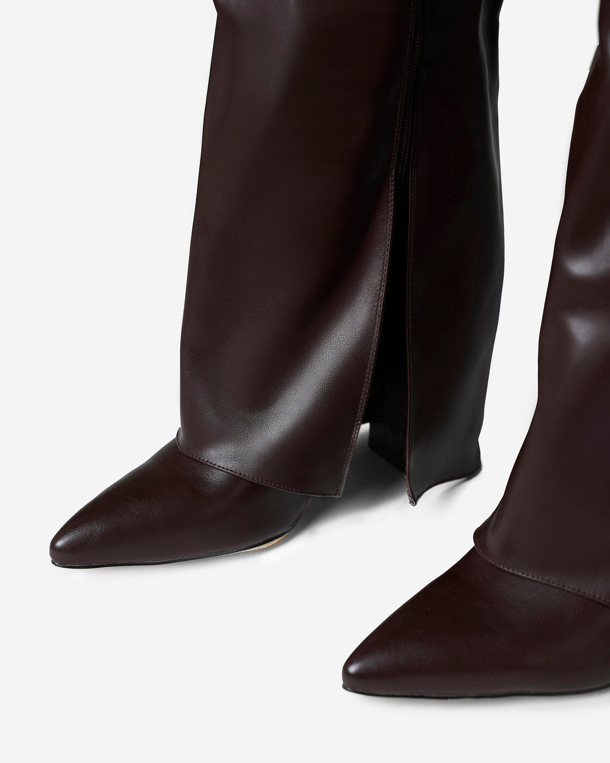 Lavista Leather knee high boots - Dark Brown