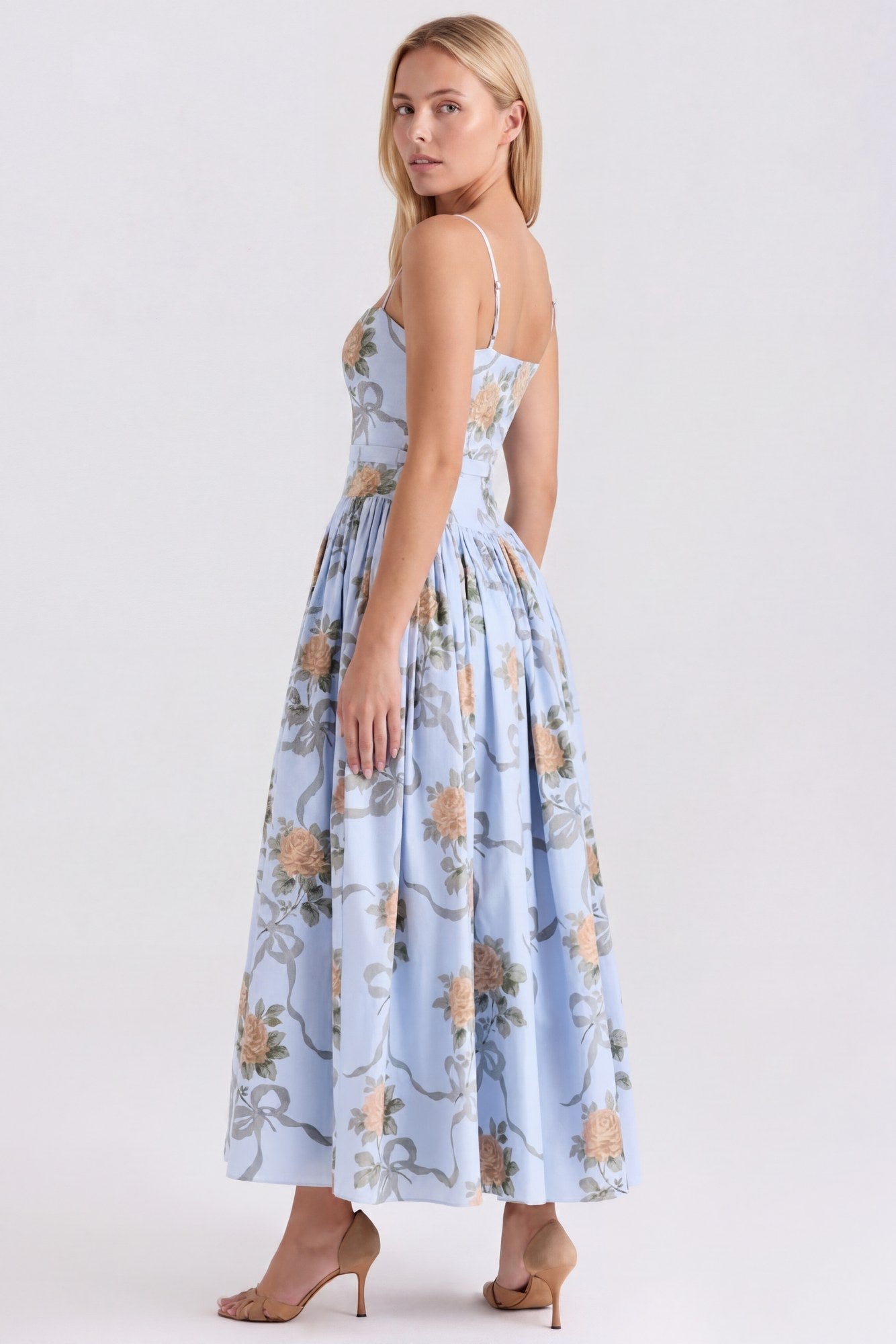 Gisèle Dames Maxi Jurk | Shaping Effect | Bloemenprint