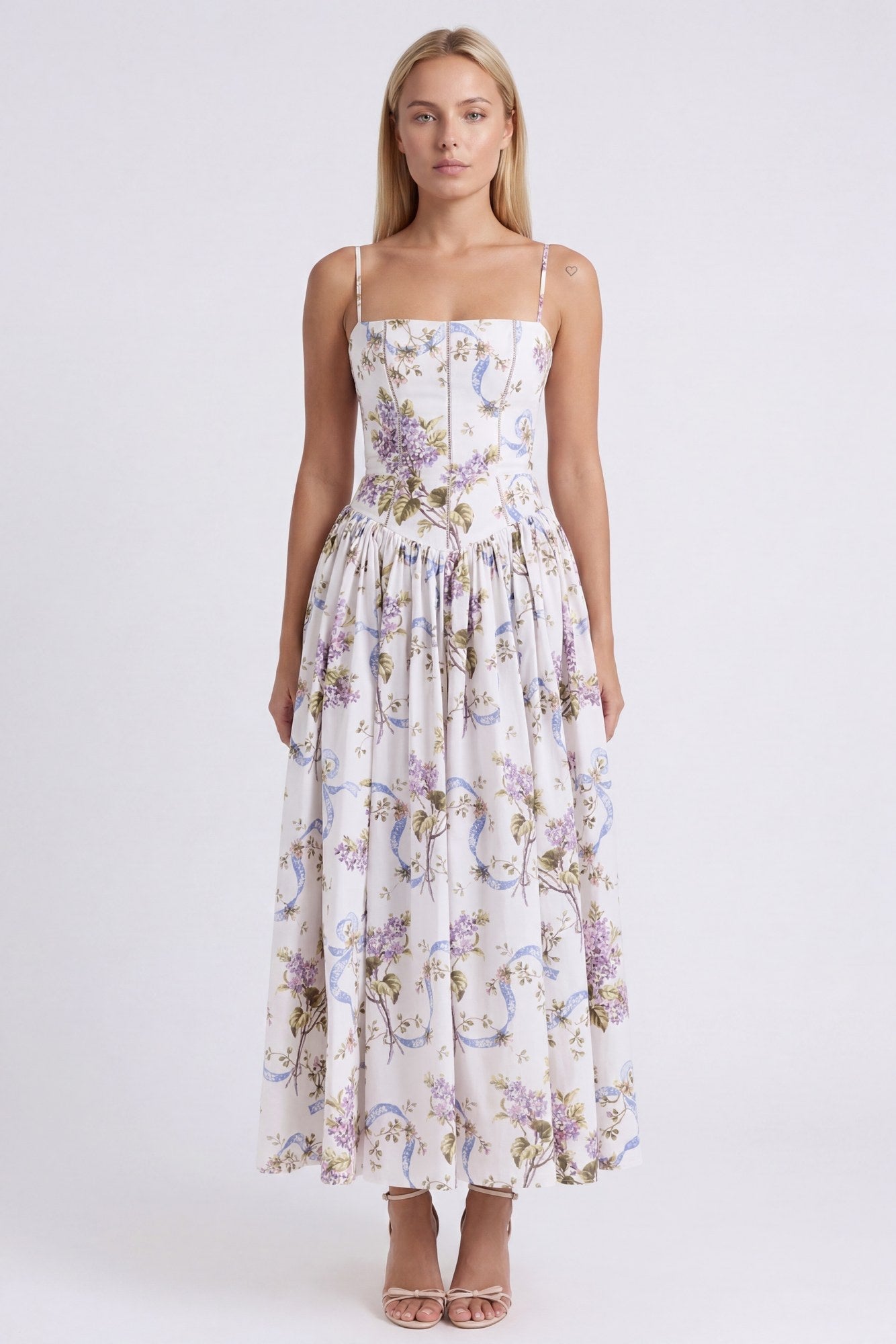 Gisèle Dames Maxi Jurk | Shaping Effect | Bloemenprint
