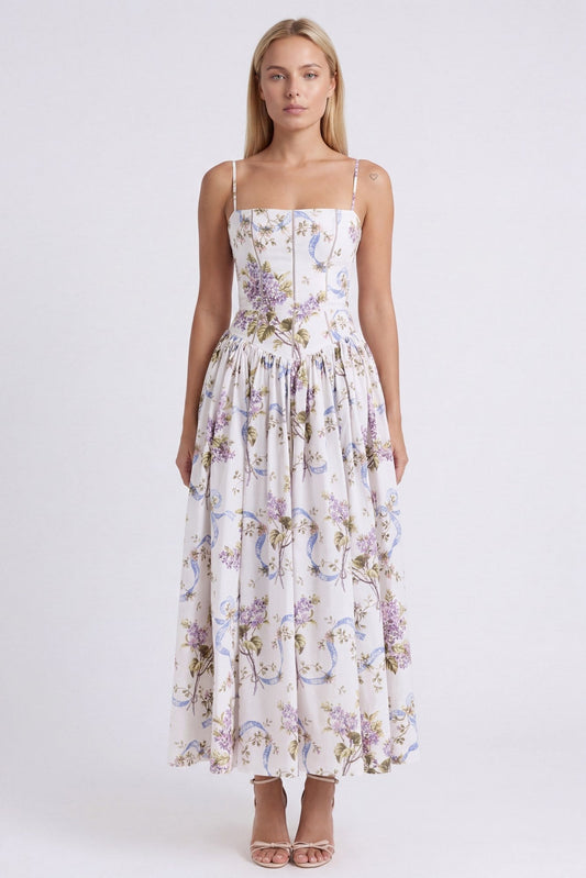 Gisèle Dames Maxi Jurk | Shaping Effect | Bloemenprint