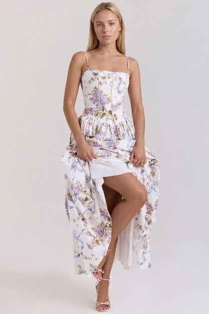 Gisèle Dames Maxi Jurk | Shaping Effect | Bloemenprint